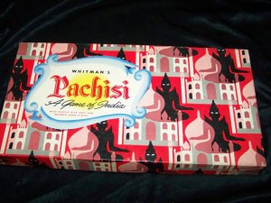Vintage 1960s PARCHEESI Board Game Whitman COMPLETE