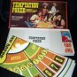 Vintage 1982 TEMPTATION POKER Whitman Mat Card Game