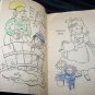 Vintage 1963  Nursery Rhymes Coloring Book Illustrated By Susan Hesselbarth