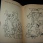Vintage 1963  Nursery Rhymes Coloring Book Illustrated By Susan Hesselbarth