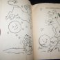 Vintage 1963  Nursery Rhymes Coloring Book Illustrated By Susan Hesselbarth