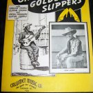 Vintage 1935 Black Americana OH DEM GOLDEN SLIPPERS Gene Autry Sheet Music