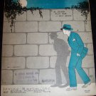 Vintage 1927 Me and My Shadow Sheet Music Al Jolson, Irving Berlin