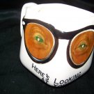 Vintage 1959 Venticular Eyes GLASSES Novelty Parksmith Mug