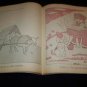 Vintage 1942 WET A BRUSH PAINT Coloring Book Saalfield