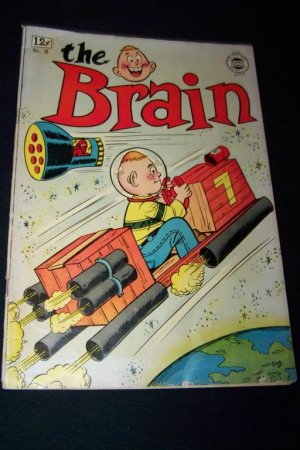 Vintage THE BRAIN #18 Super Comics Comic Book