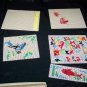 Vintage SAMPLER CARDS Little Fingers Cross-Stitch Toy