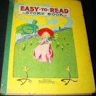 Antique EASY TO READ STORY BOOK Children's Mcloughlin Brothers