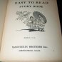 Antique EASY TO READ STORY BOOK Children's Mcloughlin Brothers