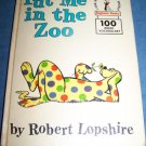 Vintage 1960 PUT ME IN ZOO~Dr Seuss~Beginner Book