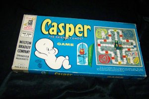 Vintage 1959 CASPER THE FRIENDLY GHOST Board Game by Milton Bradley