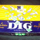 Vintage 1940 DIG Parker Brothers Letter Word Game