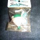 Vintage 1960s Holly House Party Favors Wooden Top Marble Toy Mint in Bag