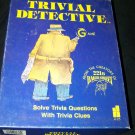 Vintage 1985 Trivial Detective Quiz Board Game Hansen Complete