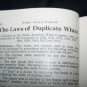Antique 1926 Hoyle's Rules for Card Games Book NY Consolidated Card Co