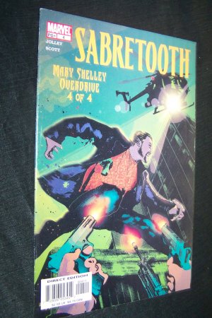 Sabretooth-Mary Shelley Overdrive - Marvel Comics- VF Comic Book #4 of 4