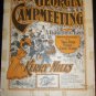 Antique 1897 Black Americana At A Georgia Campmeeting Two Stp Polka Cake Walk Sheet Music
