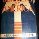 Vintage 1931 Builders of America Abraham Lincoln:the Great Emancipator by Clifford Smyth HC/DJ Book