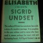 Vintage 1933 Ida Elisabeth by Sigrid Undset 1st Edition Book