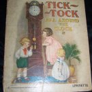 Antique Vintage TICK-TOCK All Around the Clock #814 Linenette Samuel Gabriel Book
