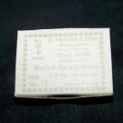 Antique O Mustad & Son Sproat Hooks Box Norway Lot #10