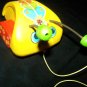 Vintage 1970s BUMBLEBEE BEE Fisher Price Plastic Pull Toy 628