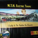 1995 MTH Rail King Electric Trains Promo Ad 38" Poster