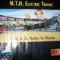 1995 MTH Rail King Electric Trains Promo Ad 38" Poster