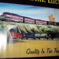 1995 MTH Rail King Electric Trains Promo Ad 38" Poster