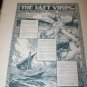 Antique BLACK & WHITE Christmas December, 1902 Art Illustrated Print Magazine