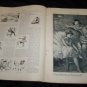 Antique BLACK & WHITE Christmas December, 1902 Art Illustrated Print Magazine