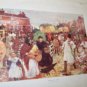 Antique BLACK & WHITE Christmas December, 1902 Art Illustrated Print Magazine