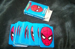 Vintage 1979 Spider-Man Child Size Mini Playing Cards Set