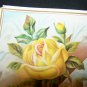 Antique TULIP SOAP Lithograph Embossed Rose Trade Card