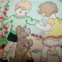Antique Vintage 1920s-30s Children Puppy Dog Birthday Card
