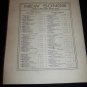 Antique 1891 THE NIGHTINGALE'S SONG Sheet Music Ditson