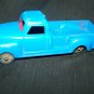 Vintage 1950s 1960s Pressed Steel Blue 6.5" Ford Toy Truck