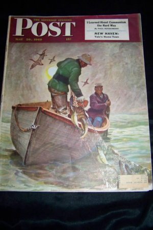 Vintage Saturday Evening Post Magazine May 28 1949 Communism, Socialized Healthcare