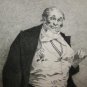 Antique Salon 1882 Mr LHeritier Georges Cain Etching Art Print