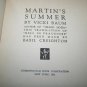 Vintage 1931 MARTIN'S SUMMER Vicki Baum Cosmopolitan Book