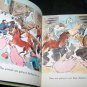 Vintage The Choo-Choo Train. a Bonnie Book Illustrated By Oscar Fabres