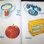 Vintage 1963 MY BOOK Hampton Cloth Washable Book