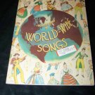 Vintage 1936 Treasure Chest of WORLD-WIDE SONGS Childs Book