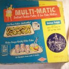Vintage 1960s Wecolite Multi-Matic Instant Cookie Cutter and Ice Cube Molder with Box