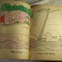 Vtg 1956 LASSIE Magic Paint Coloring Children's Book Whitman