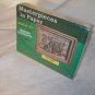 Vintage Masterpieces Shadow Art 3d BOOK SHOPPE Shop New Mint Kit