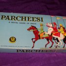 Vintage PARCHEESI Selchow & Righter Board Game Royal Game of India
