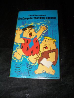 Vintage 1974 Flintstones the Computer That Went Bananas PB Book
