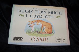 1994 GUESS HOW MUCH I LOVE YOU Board Game Briarpatch Nutborwn Hare