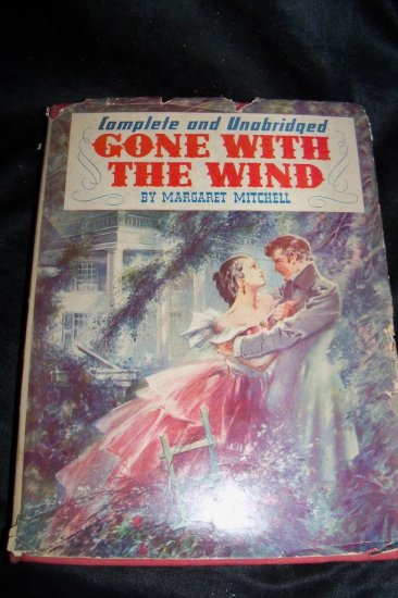 Vintage 1940 Gone With the Wind Margaret Mitchell HC/DJ Book